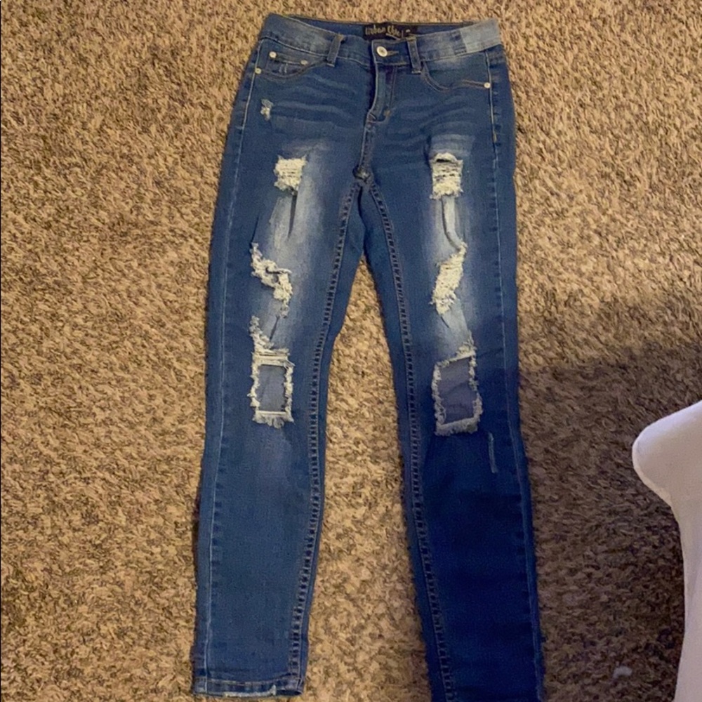 Urban chic skinny jeans